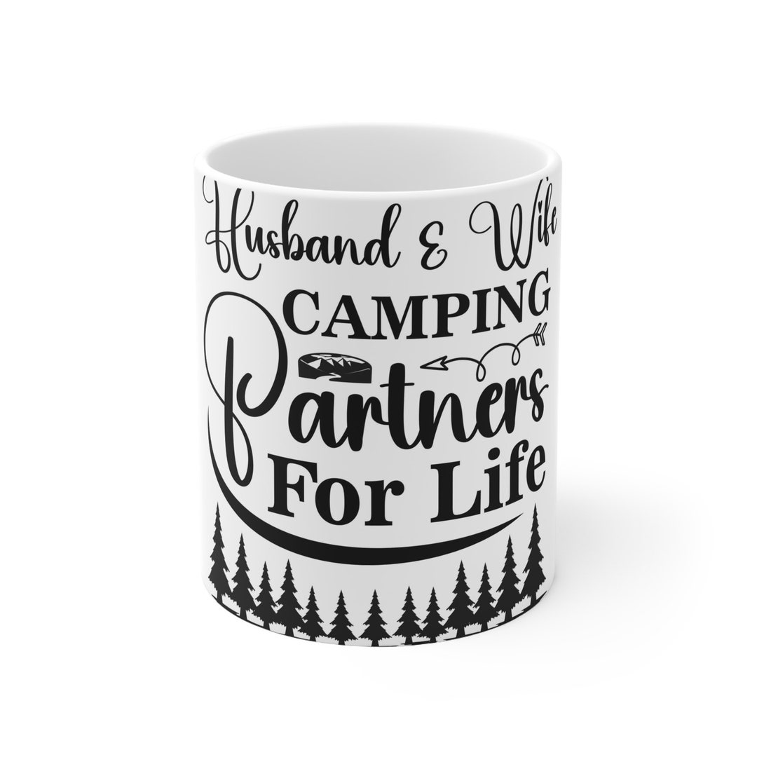 Husband and Wife Camping Partners for Life Etsy
