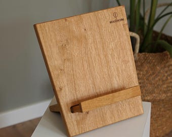 Buchständer | Kochbuchständer Eiche