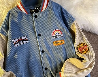 80s baseball jacket