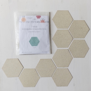 2"-Hexagon-Papierschablonen (35 Stück) für English Paper Piecing (EPP / lieseln)