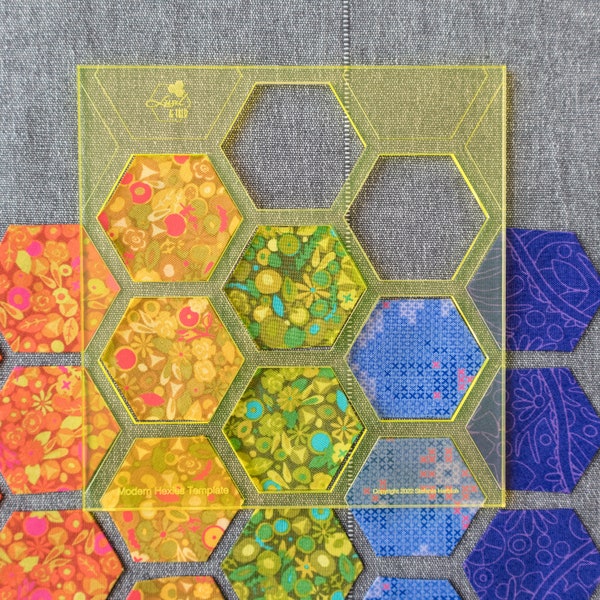 Modern Hexies Anordnungshilfe für 1"-Hexagone mit 1/4" Abstand