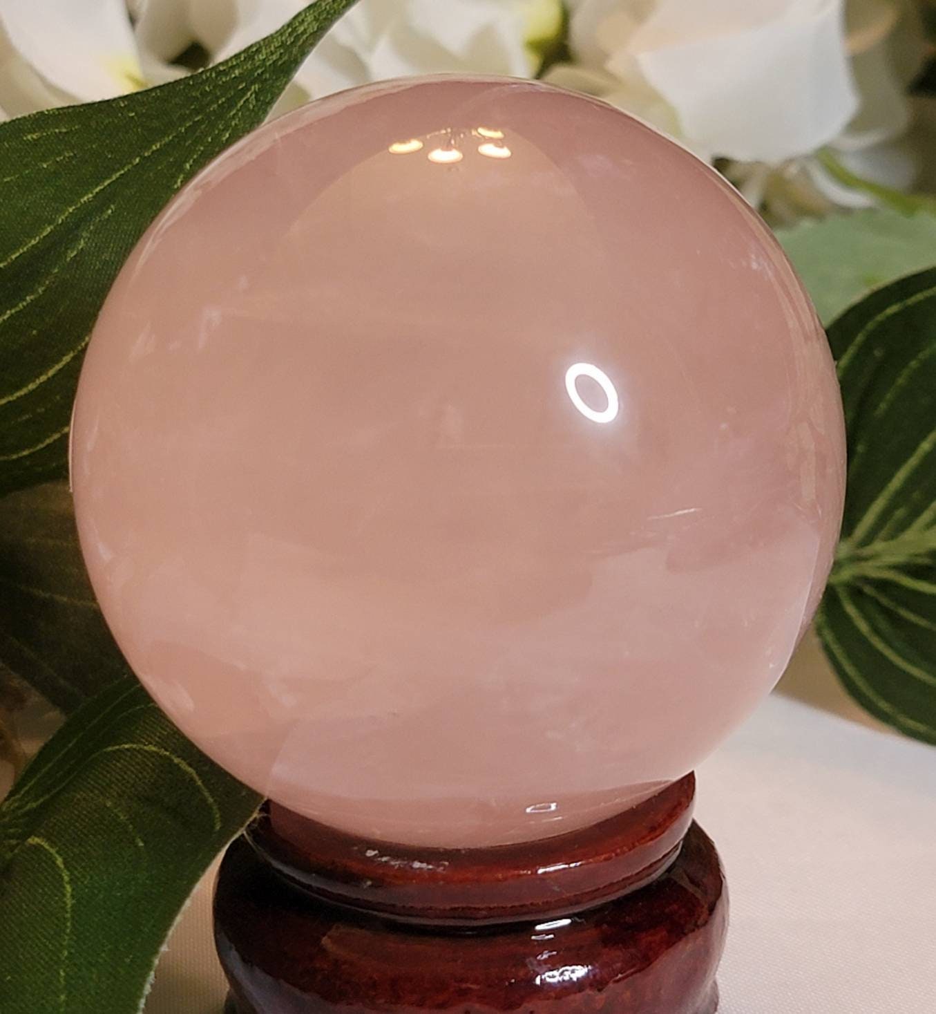 Sphère De Quartz rose