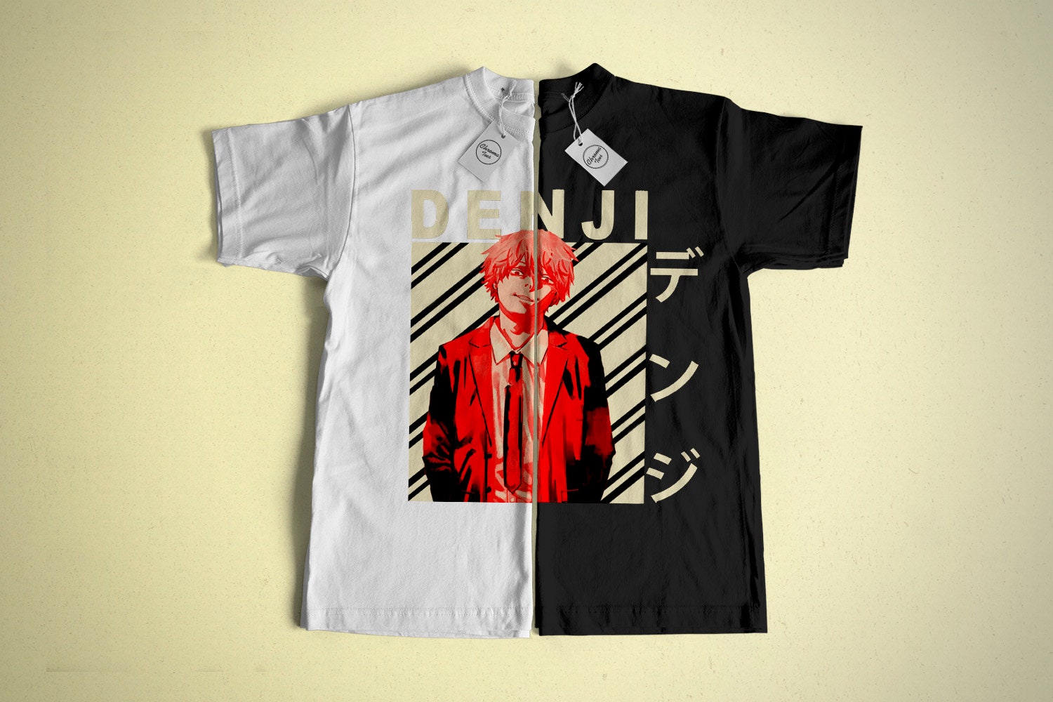 chainsaw man manga shirt