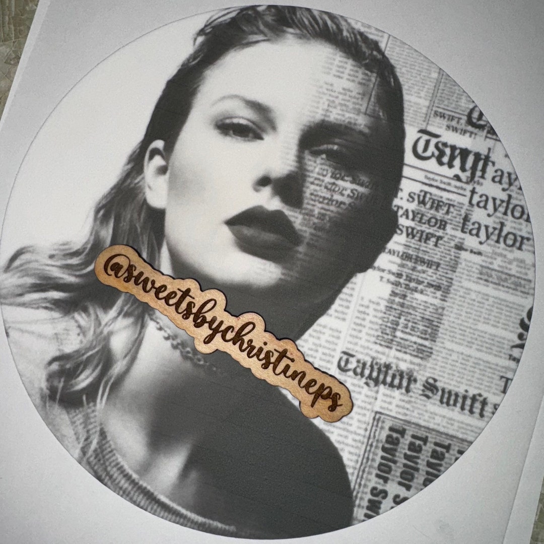 Taylor Swift Cake Topper Edible Image Sheet, Reputation Album Etsy