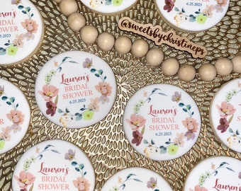 Bridal Shower Cookies, Wedding Cookies, Custom Cookies