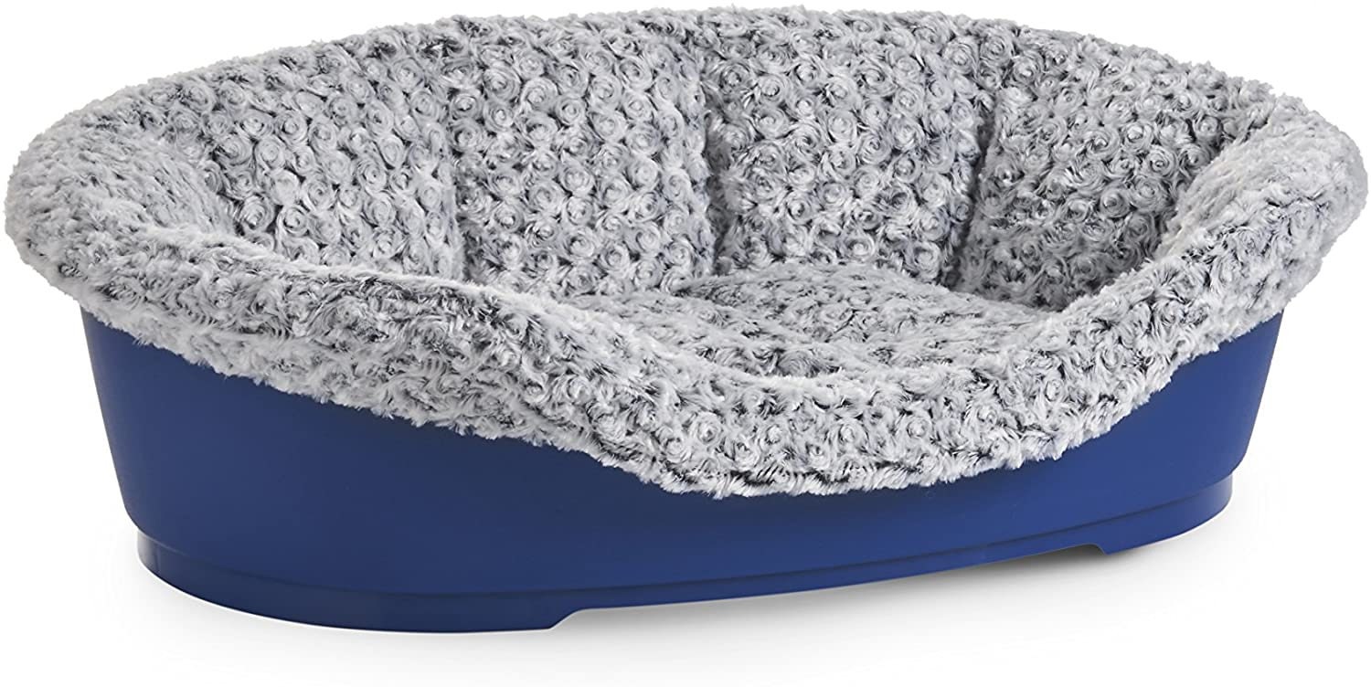 Soft N Snug Dog Bed Insert For Plastic Beds Black Rose Fur Etsy