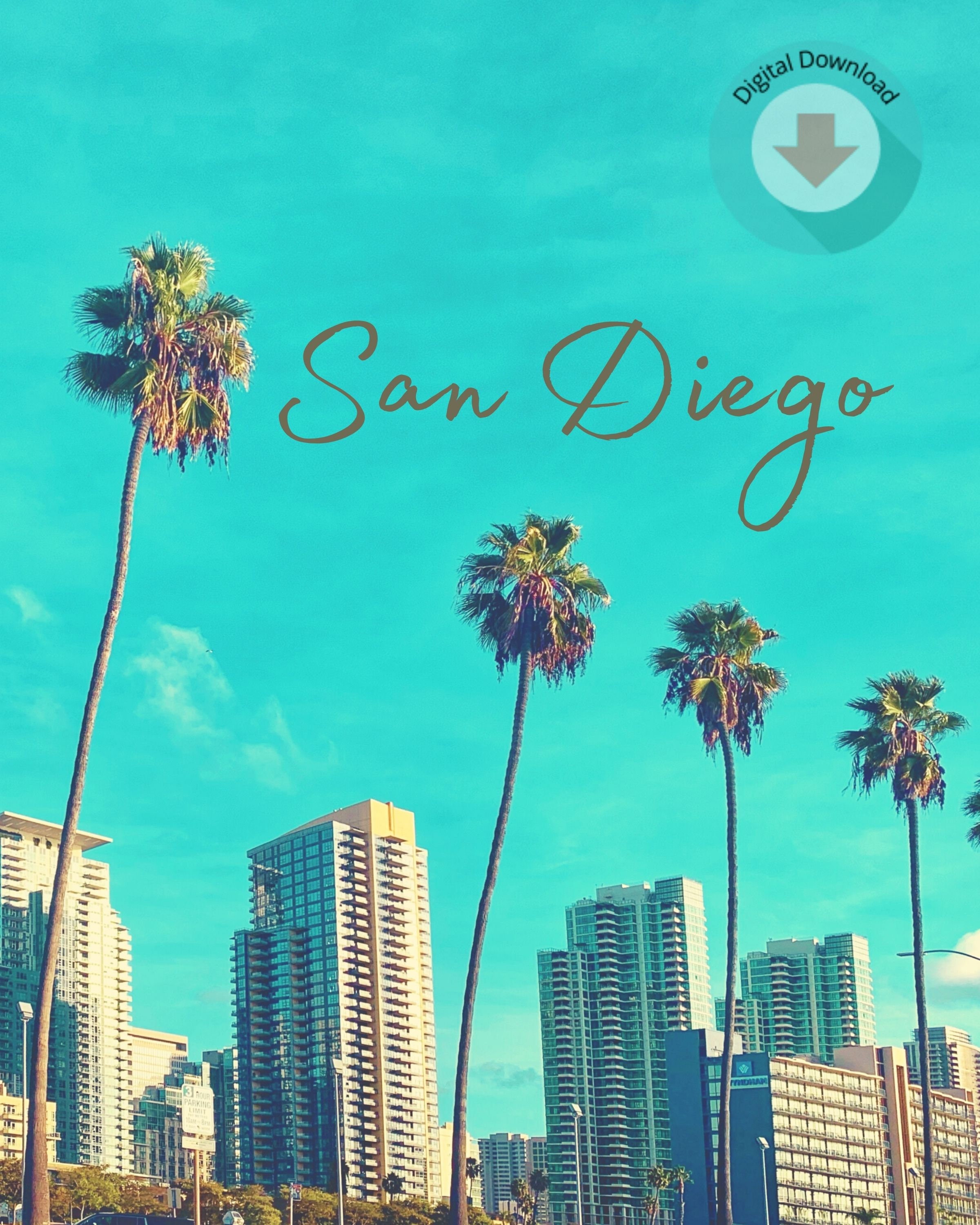 San Diego Wall Art Print Southern California Photography Etsy