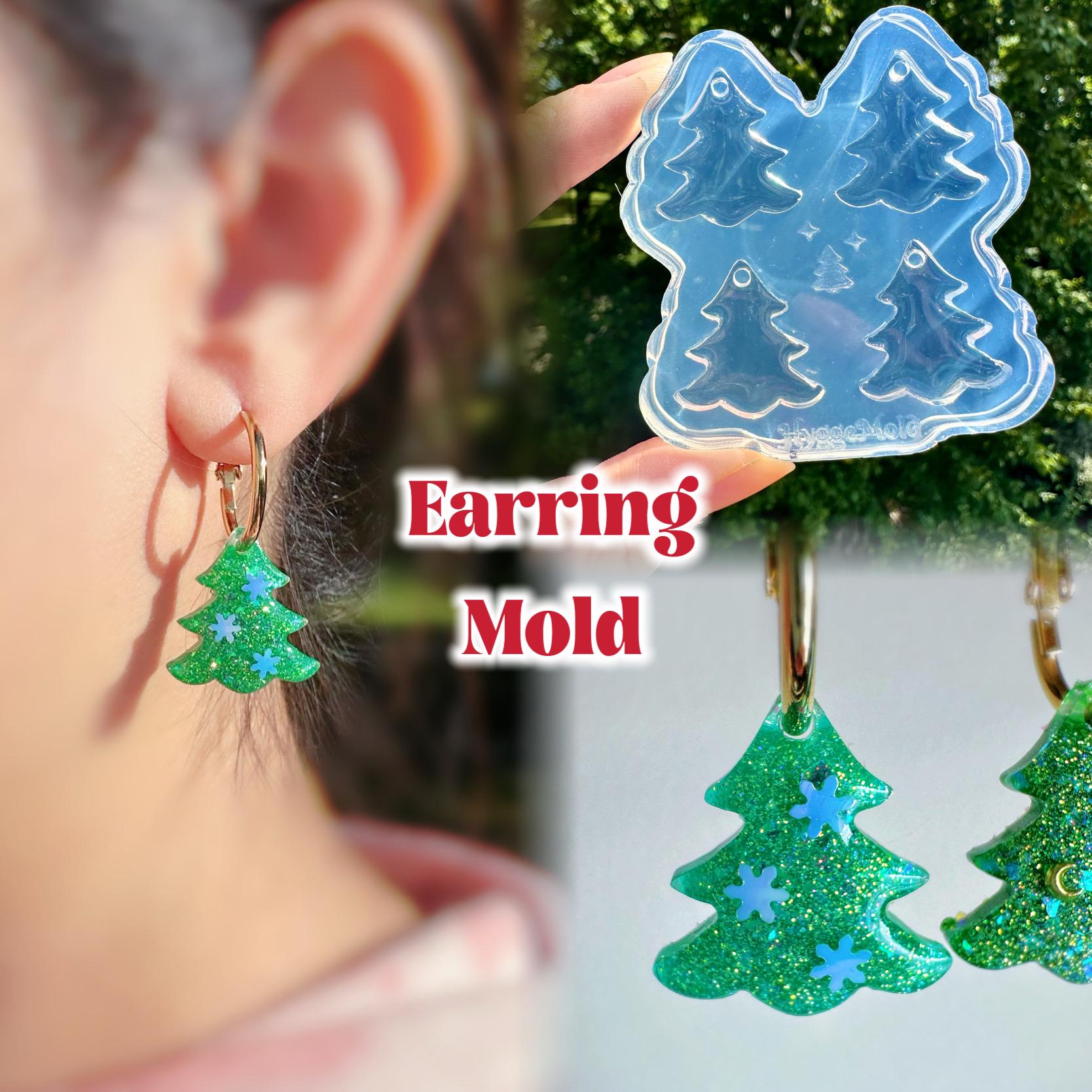 iature Christmas Tree Earrings Czech Glass .925 Sterling Silver Hooks Whimsical Holiday Jewelry　並行輸入品 Handmade Polymer Clay Christmas Tree Earrings: Holiday Dangle Jewelry