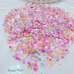 Multi-coloured Glitter Rainbow Glitter Iridescent Glitter Chunky Glitter Mix