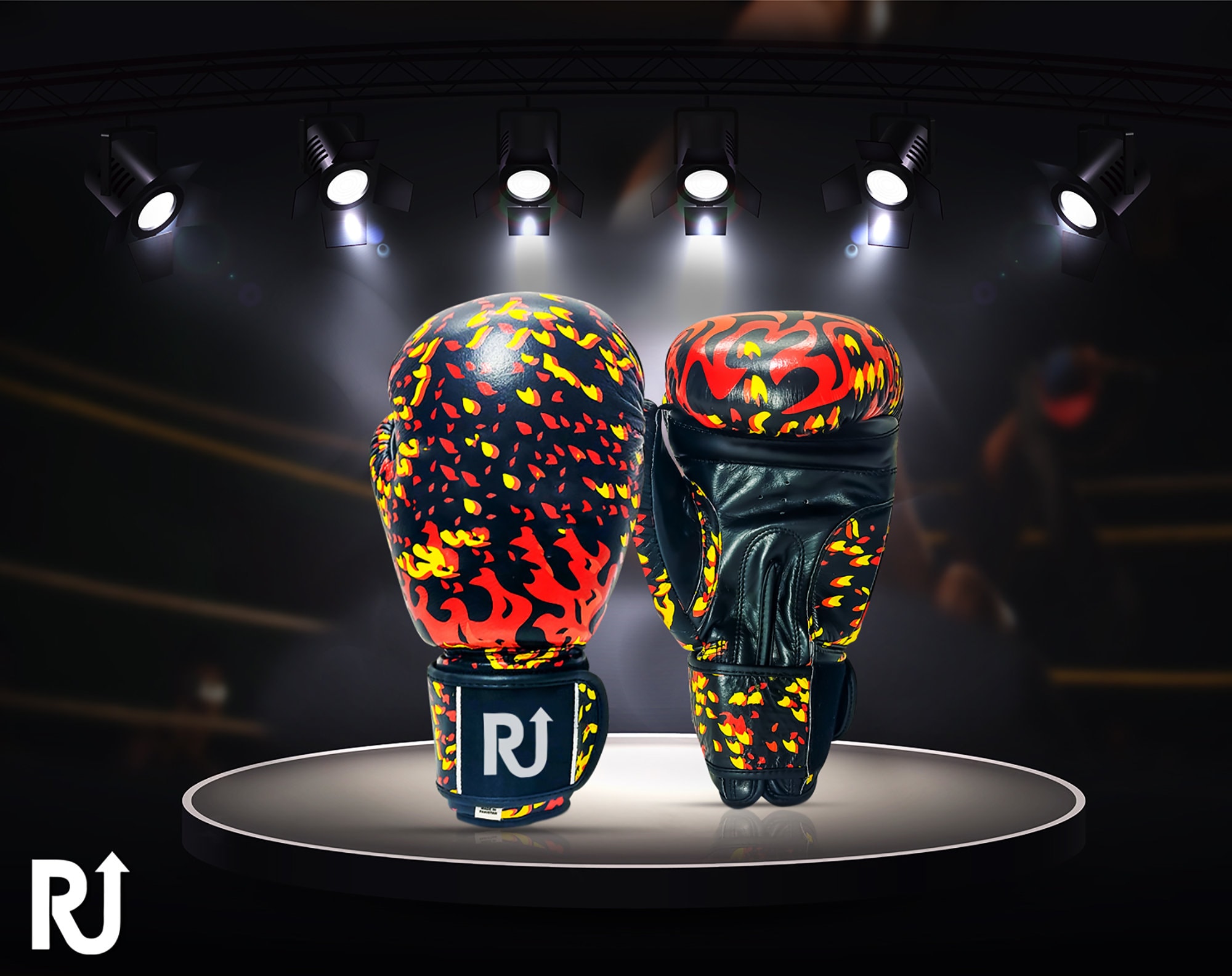 Custom Premium Unisex Sublimated Boxing Gloves Genuine Etsy