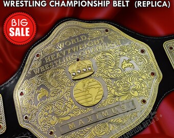 Wrestling Belt Etsy