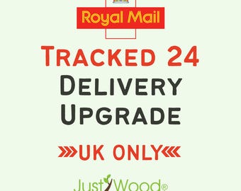 UK Shipping Postage Upgrade / Royal Mail Tracked 24 - JustwoodGB