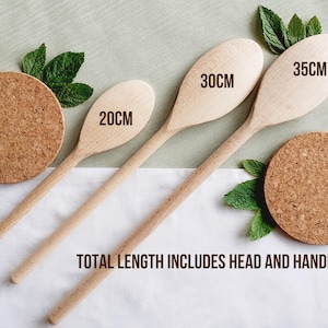 Grandma Bakes The Best Cakes Personalised Baking Wooden Spoon, Mothers Day Spoon Gift, Cake Baking, Birthday Gift, Nana, Nanny, Granny image 5