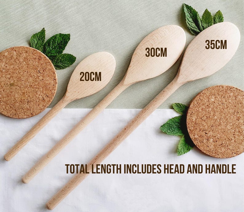Grandma Bakes The Best Cakes Personalised Baking Wooden Spoon, Mothers Day Spoon Gift, Cake Baking, Birthday Gift, Nana, Nanny, Granny image 5