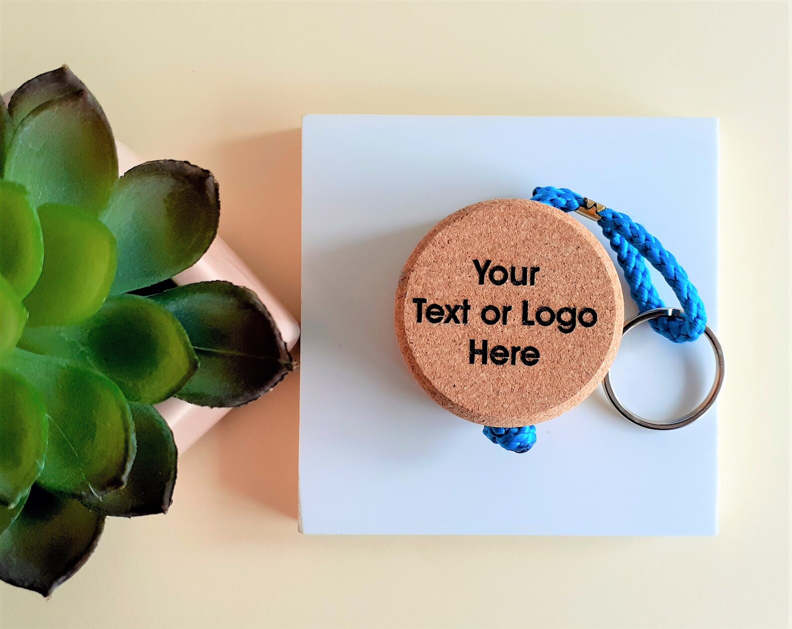Personalised Cork FLAT Keyring Floating Water Sports Keys Etsy UK