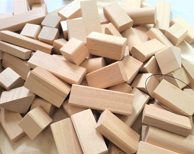 Wooden blocks Etsy UK