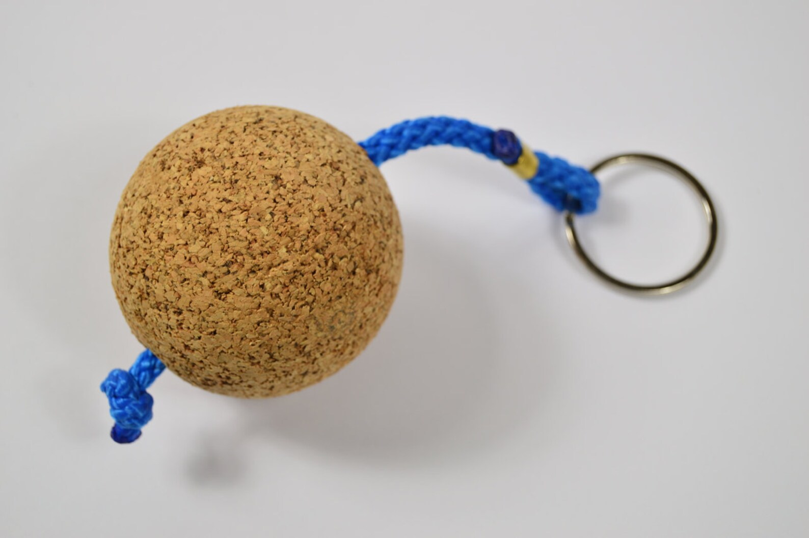 Cork Ball Round Keyring Floating Water Sports Keys Chain Key Etsy UK