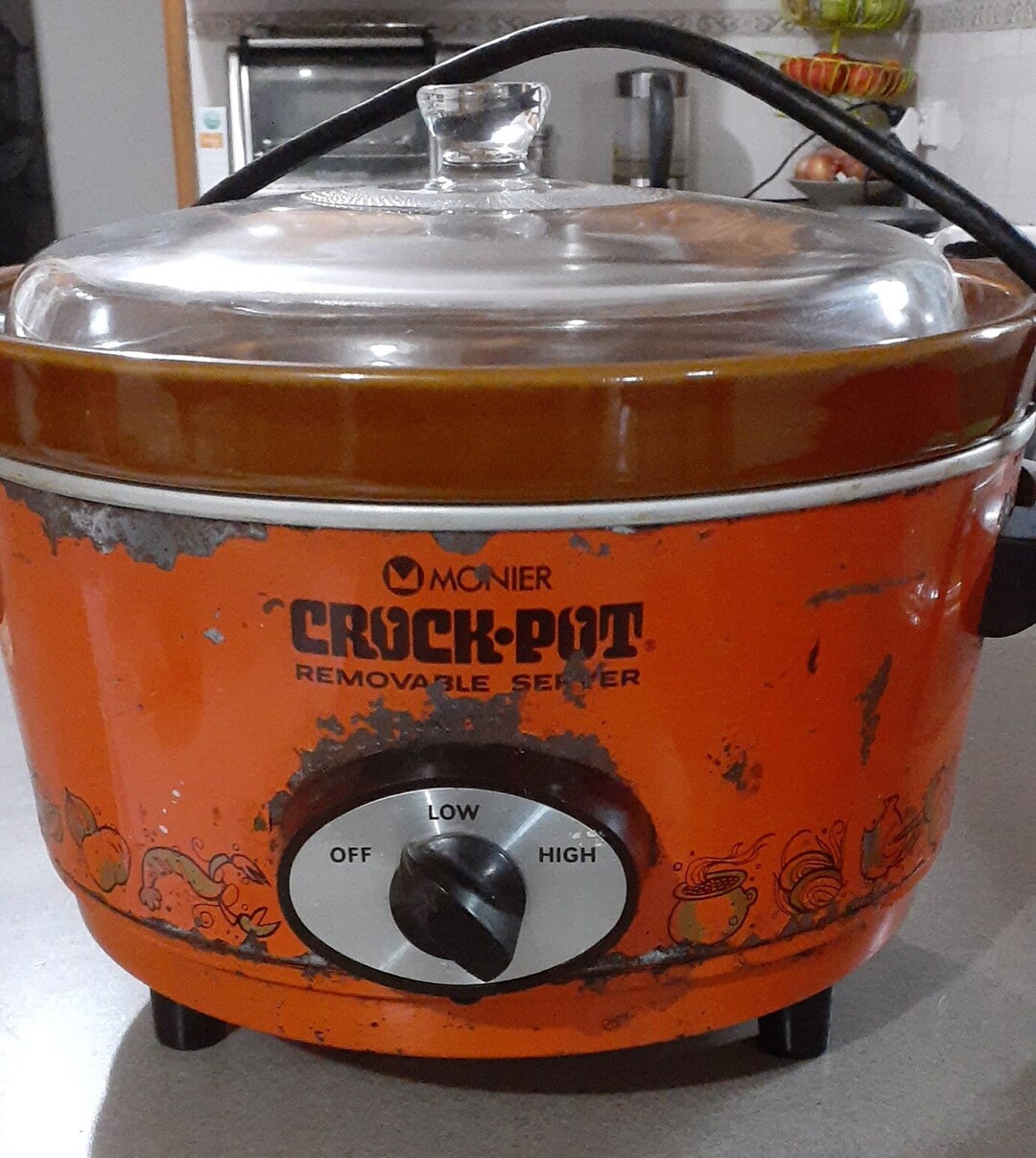 Vintage Working Monier Crock Pot Slow Cooker Etsy Australia