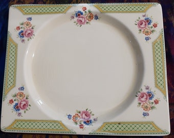 Vintage Royal Staffordshire Biarritz rectangle side plate
