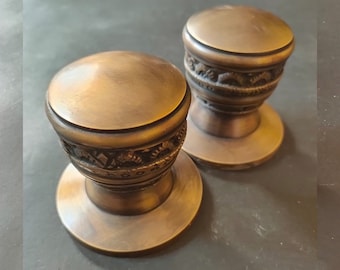 Tête de sculpture antique bouton de porte, poignée de porte en laiton, poignées de porte, poignée de porte en laiton, poignée de porte principale, poignée de porte d'entrée