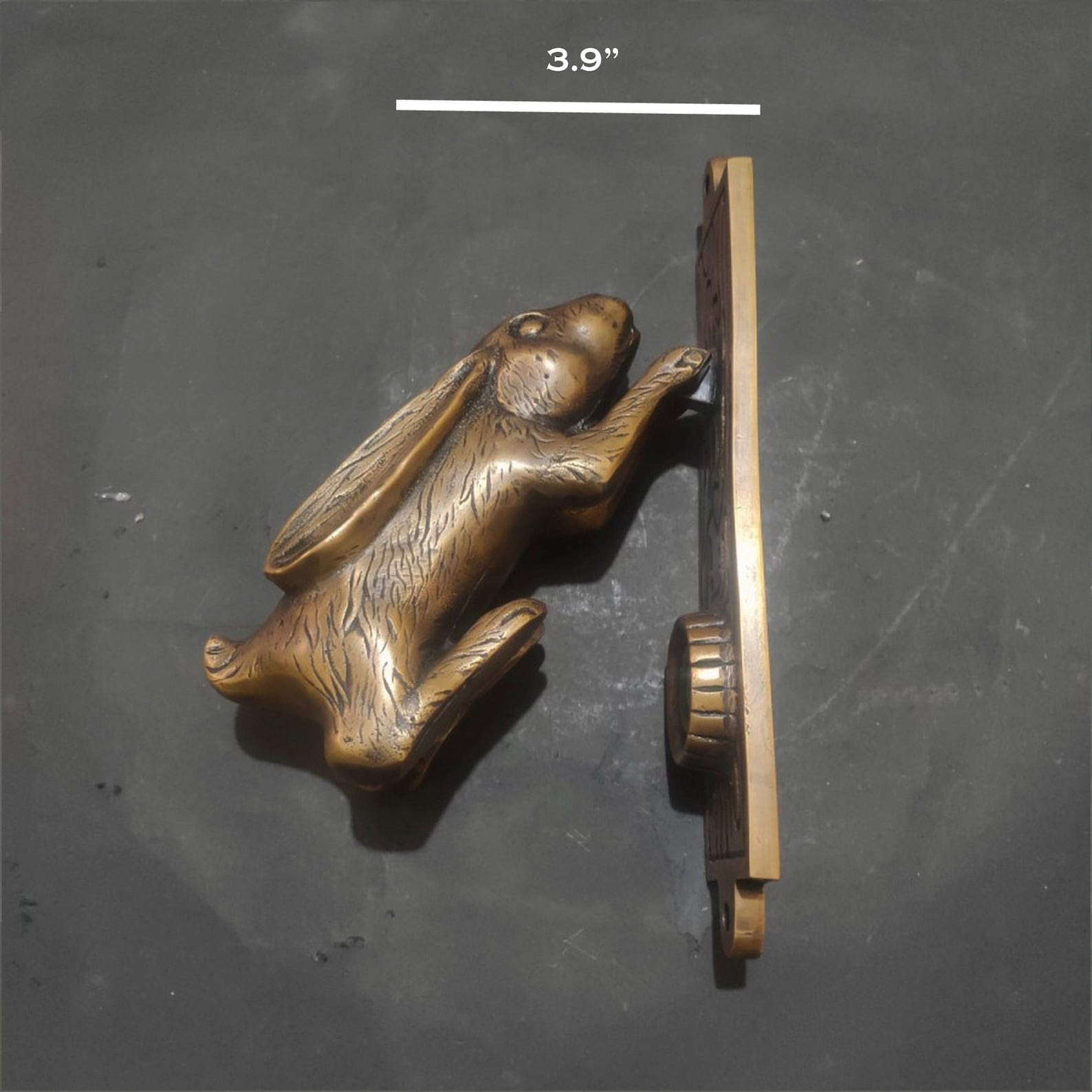 Rabbit Knocker RABBIT Door Knocker, Antique Bunny Brass Door Knocker, Cony Front Door ...