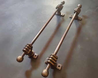 Unique Entry Door Handle Hand Hold Model, Large Brass Door Handle, Antique Door Handle, Front Door Hardware