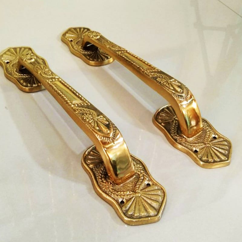 Antique French Door Handles - Etsy
