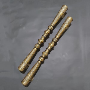 30&quot; Main Door Handle, Brass Door Handle Godo Double Ring, Door Pulls Handles, Brass Door Pull, Large Door Handle, Entry Door Handle
