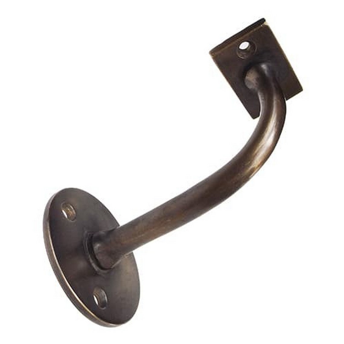 Antique Handrail Bracket Brass Stair Rail Wall Bracket Heavy Etsy UK