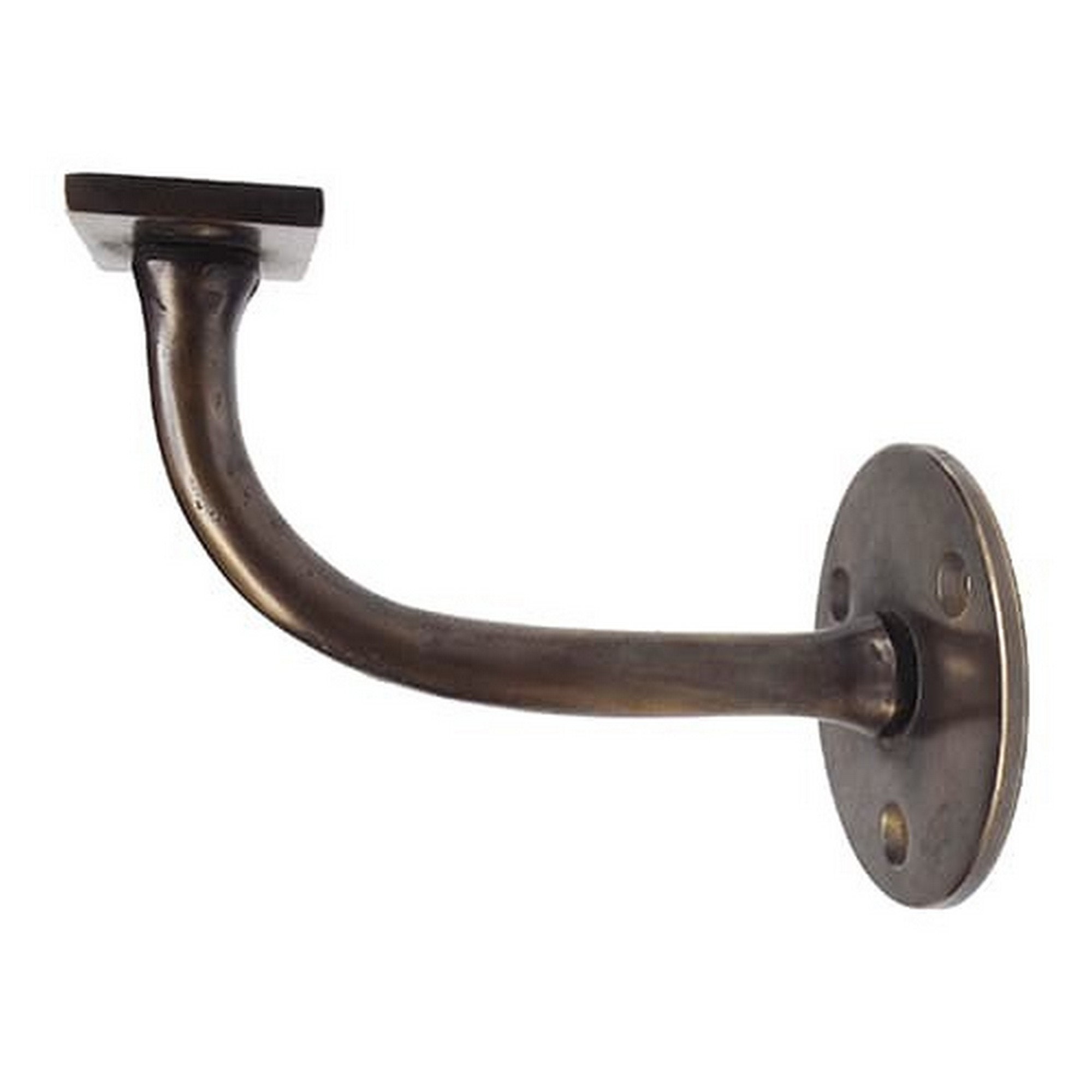 Antique Handrail Bracket Brass Stair Rail Wall Bracket Heavy Etsy UK