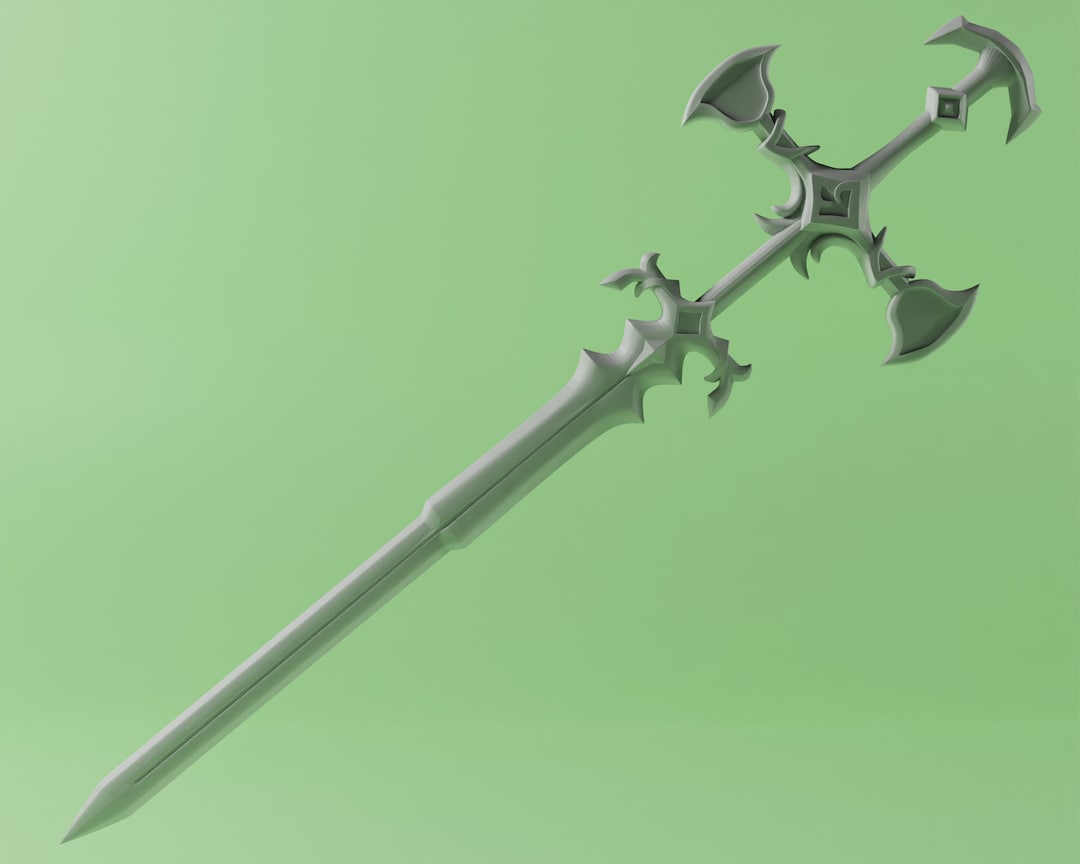 League of Legends Viego Sword, Blade of the Ruined King Etsy