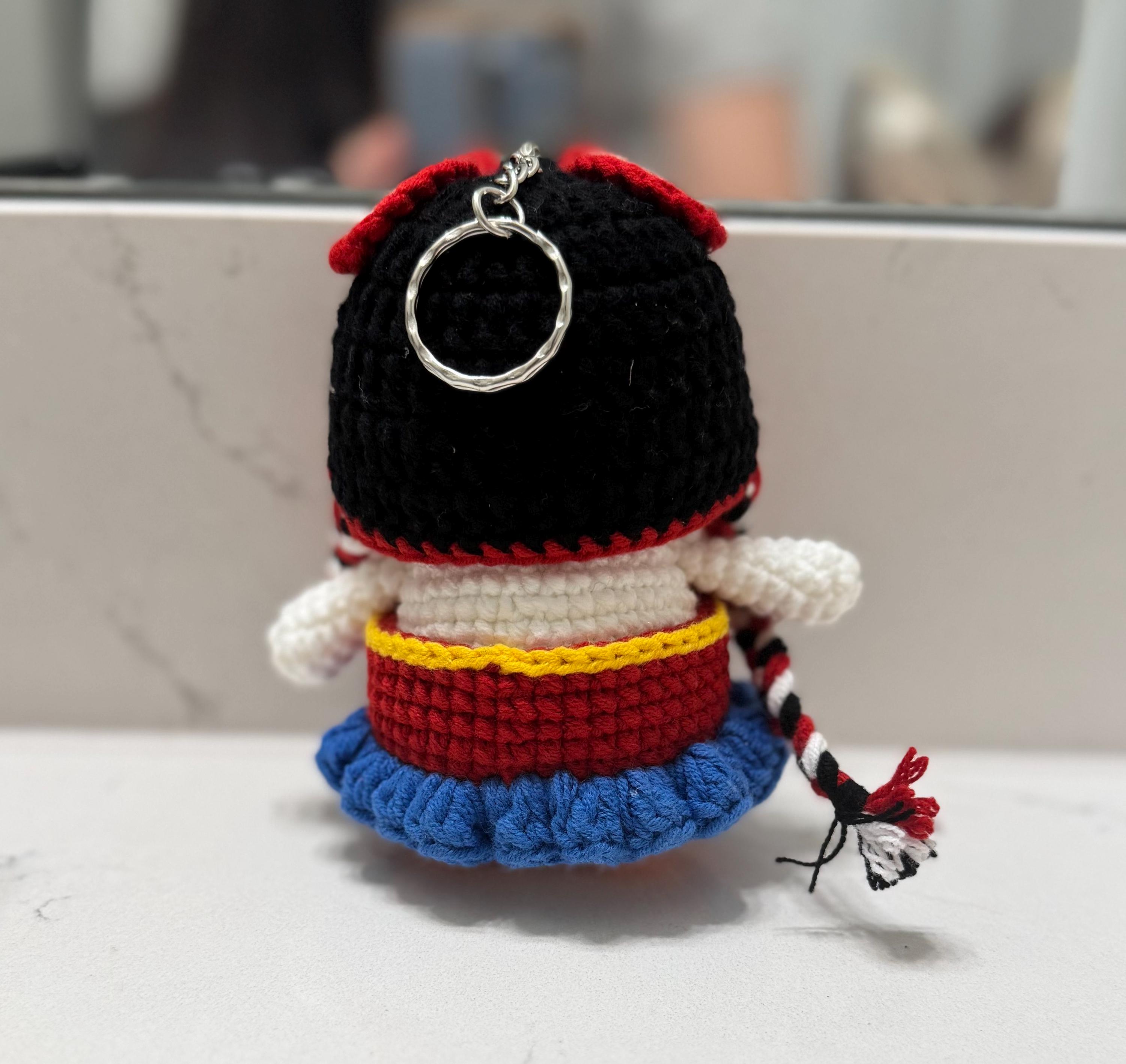 Duck Crochet Keychain - Etsy