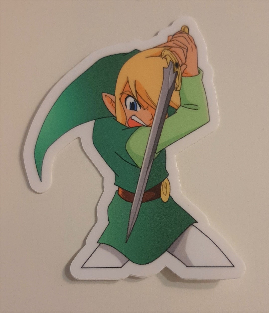 Legend of Zelda Link Sticker - Etsy