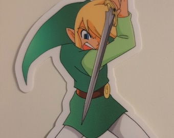 Legend of Zelda Link Sticker