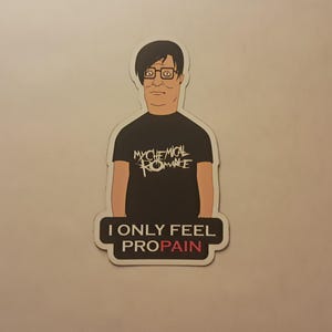 Emo Hank Hill MAGNET