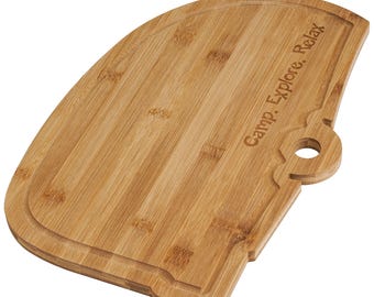 Laybax grote bamboe RV snijplank, campersnijplank, campingsnijplank