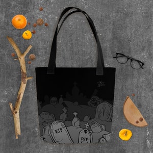 Cemetery Tote bag