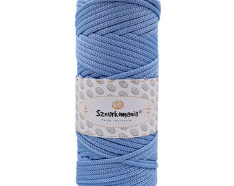 5 mm polyester koord: 100 m gehaakt tassengaren, macramé touw