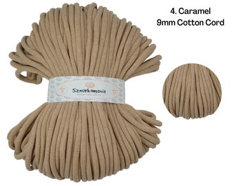 Sand cotton cord 9mm 100m - BOBBINY