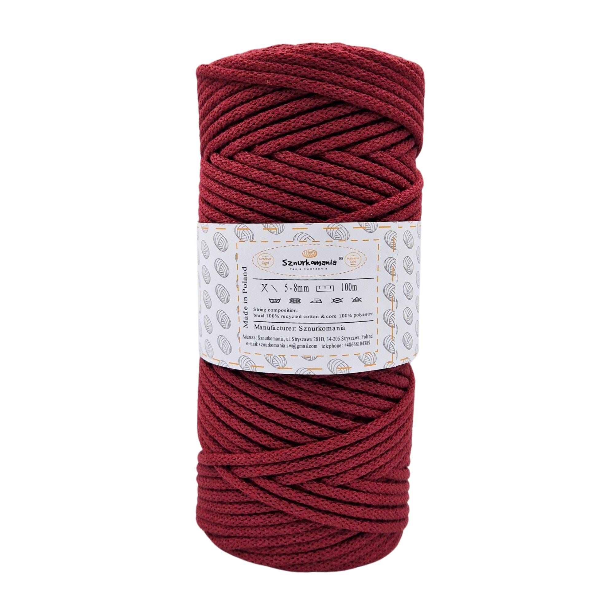 Cordón Trenzado De Macramé De 3 Mm Cuerda De Macramé Trenzada De