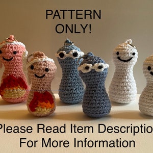MINI Dream Team Blobs Crochet Pattern