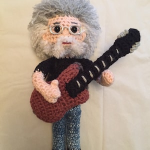 Jerry Garcia Crochet Pattern