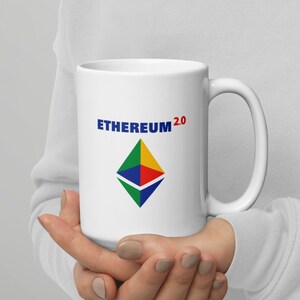 Ethereum Mug Nintendo 64 Parody / ETH 2.0 Crypto Lover / Bitcoin Trader Investor Nostalgic Gift