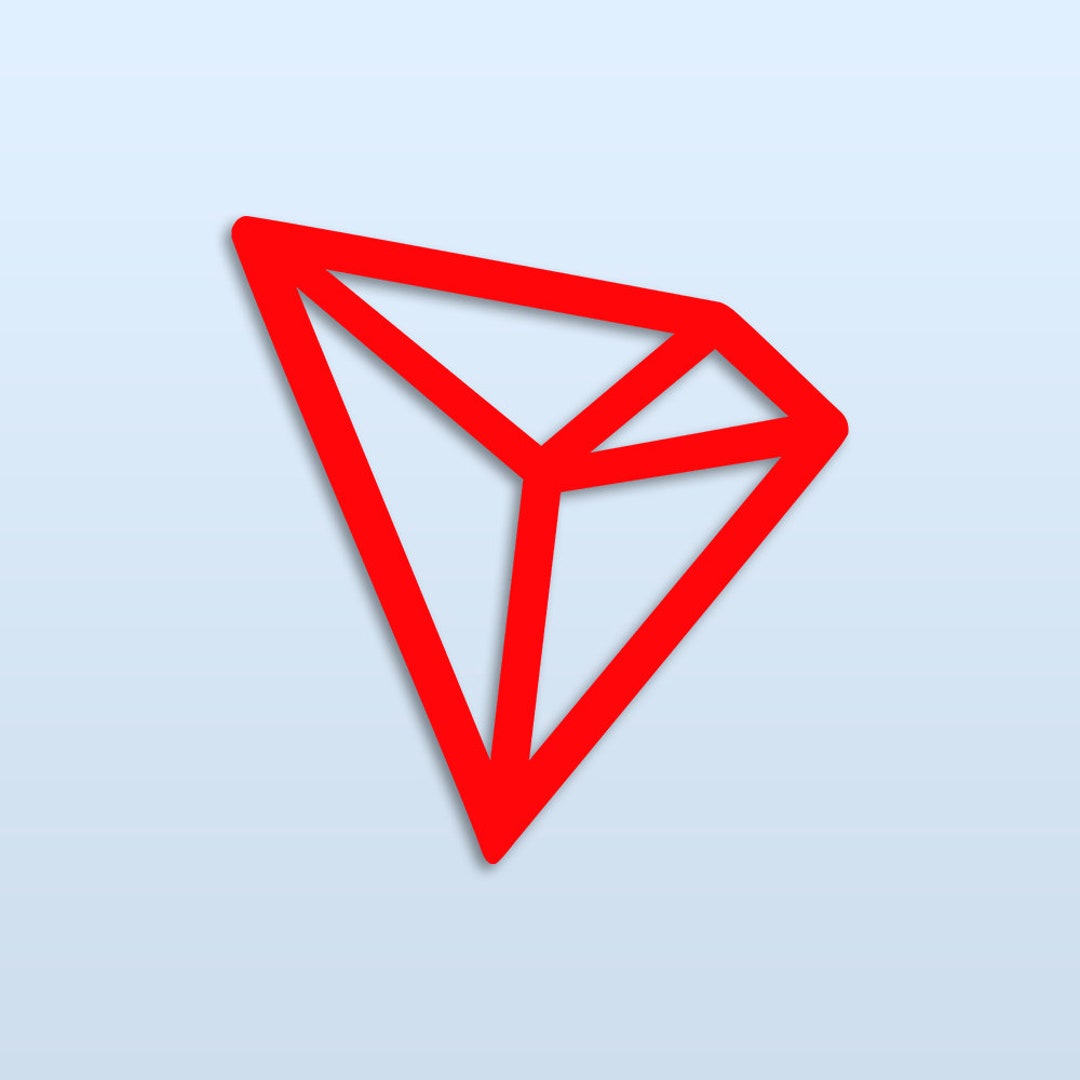 Tron Sticker | TRX Crypto Gift | Cryptocurrency Trader Merch - Etsy