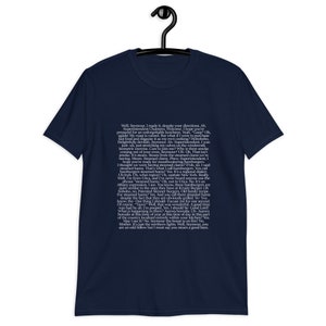 Steamed Hams Full Script / Funny Text Shirt / Simpsons Meme image 3