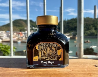 for UK ＆ USA, Shippingfrom UK)Diamine Hong Kong Exclusive 80ml Fountain Pen ink - Kong Guys