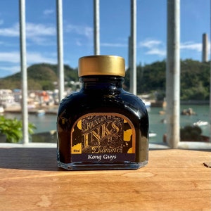 für Asien, Kanada, Brasilien, EU) Diamine Hong Kong Exclusive 80ml Füllfederhalter Tinte - Kong Jungs