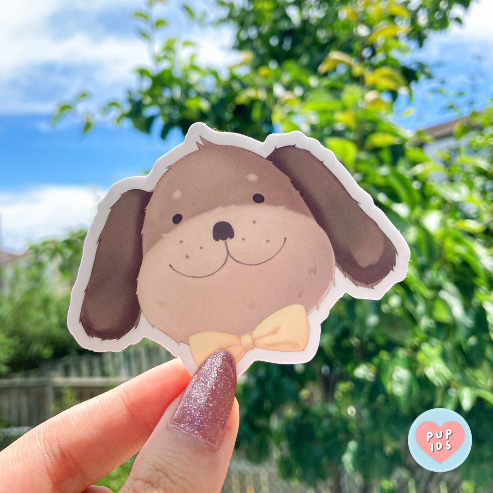 Dog Sticker/Vinyl Sticker/Laptop Sticker/Water bottle Etsy