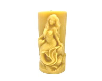 Mermaid Pillar Candle