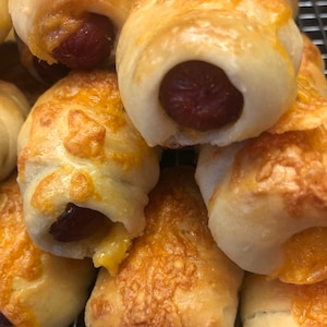 24 Kolaches w/ Sausage & Cheddar Cheese Fresh-Baked and Homemade